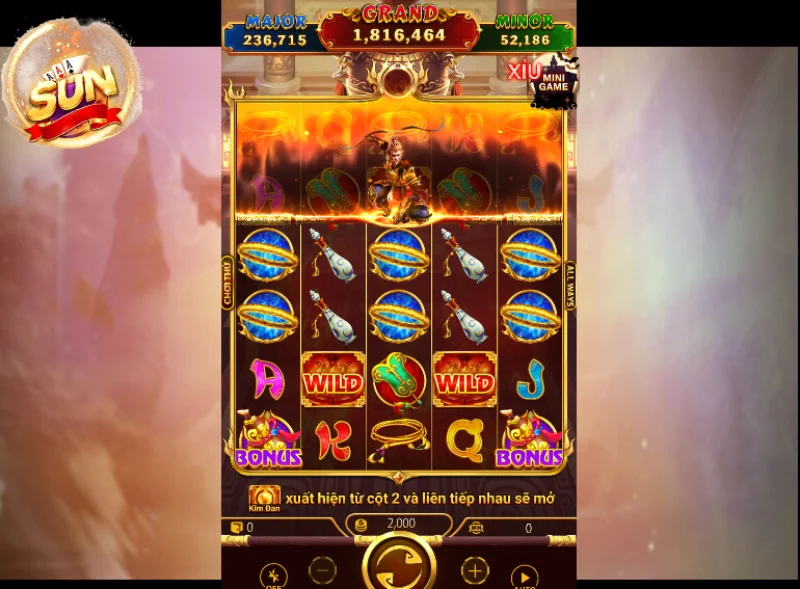 Game slot Sunwin đẹp mắt